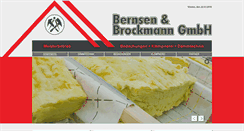 Desktop Screenshot of bernsen-brockmann.de